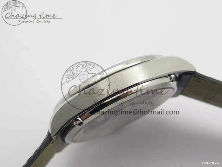 0124 AllSeason Seamaster Edizione Venezia SS Best Edition Black Dial On Leather Strap A 8122